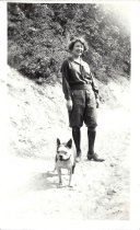 Billie Ward Anderson in Monrovia Canyon